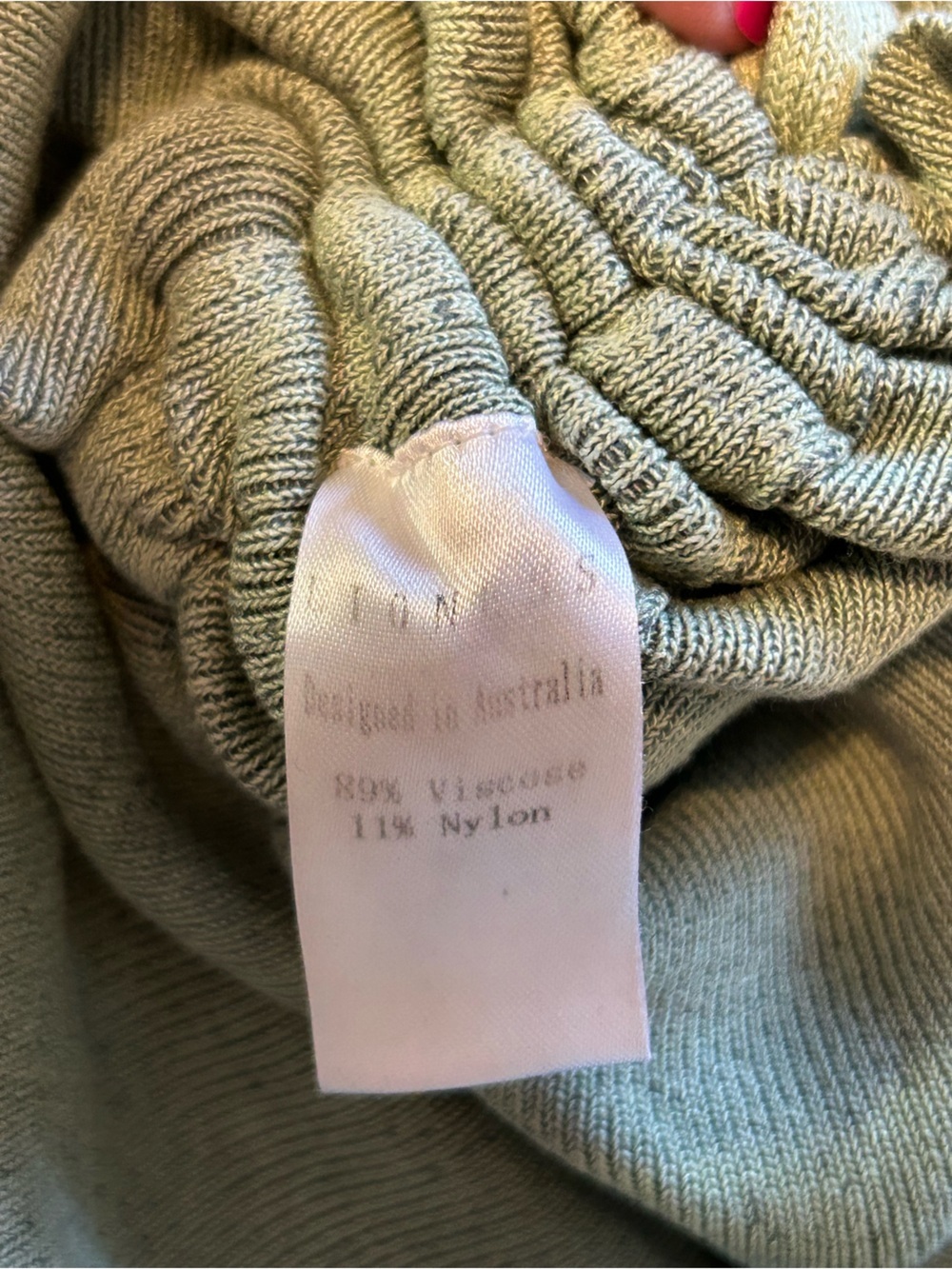 Lioness Sage Green Sleeveless Mini Dress - Picture 4 of 4